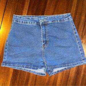 Blue Denim Women's Shorts! Jean Shorts!